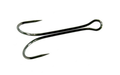 Двойной крючок Kaida BD8056 #1 12 шт