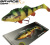 Приманка Savage Gear 4D Perch Shad Slow Sink 12.5cm 23gr 02-Firetiger