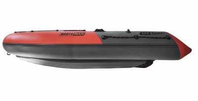 Надувная лодка Boatsman BT320ASR Sport  (графитово - красный)