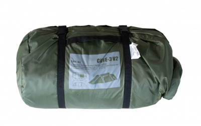 Палатка Экспедиционная Tramp Cave 3 Green (V2)