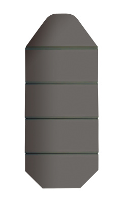 Надувная лодка Kolibri K-250T (со сплошной сланью-книжкой)