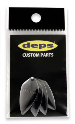 Набор лепестков Deps Kro SpinTail (4 шт) чёрный