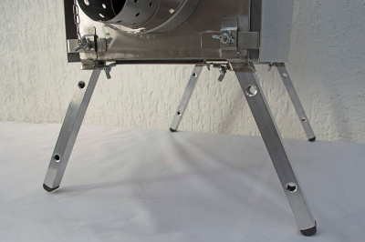 Печь Берег для палатки  "Экономка" Большая New (съемные экраны - труба 80мм)