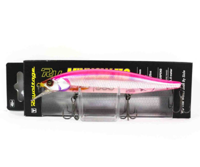 Воблер Jackall RV-Minnow 110SP Suspend Pink Back Wakasagi