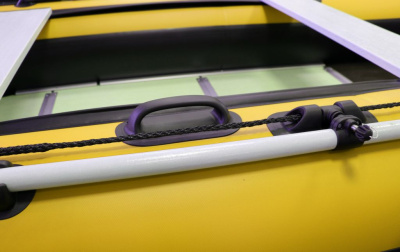 Лодка Polar Bird 320М (Лайт) Стеклокомпозит (Чёрно-желтый)