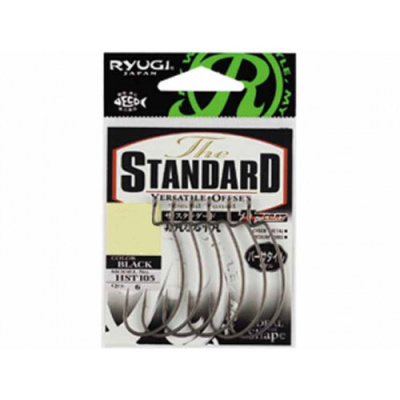 Крючок офсетный Ryugi The Standard Hook #3/0 6шт