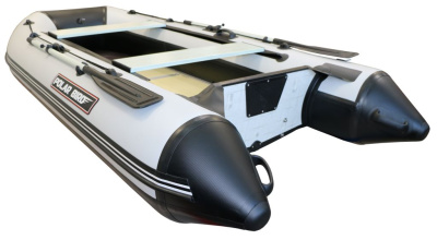 Лодка Polar Bird 320М (Лайт) Стеклокомпозит (Серо-белый)