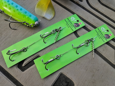 Стингер для приманок Волжские джиги 27-31см крючок 3/0 30кг