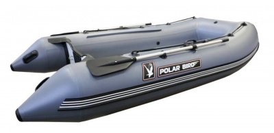 Лодка Polar Bird 340М Merlin (серый) стеклокомпозит