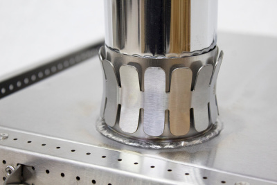 Печь Берег для палатки "Atomstove" Малая New  (труба - 65мм)