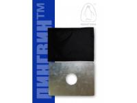 Окно "выход под трубу" Пингвин с металлической вставкой