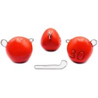 Разборный груз UF Studio Капля-эксцентрик 20gr красный (1шт)