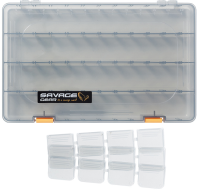 Коробка Savage Gear Lurebox 6B Deep Smoke 36x22.5x8cm. Арт76780