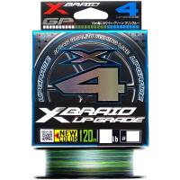 Шнур YGK X-Braid Upgrade X4 3 Color 150m PE#0.5 10lb