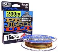 Шнур Sunline PE Jigger ULT X4 200m PE#0.6 10lb/4.5kg