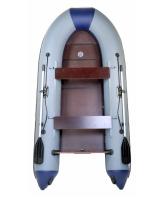 Надувная лодка ПВХ Риф 320KC (фанерный пайол + стрингера)