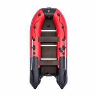 Лодка ПВХ Ривьера Компакт 3200 СК "Комби" красный/черный