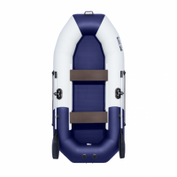 Лодка ПВХ Таймень N 270 "Комби" светло-серый/синий