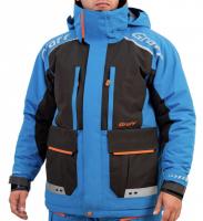 Костюм рыболовный Graff (поплавок -15°С) (215ОВ-3 черно-голубой) размер XL (182-188)