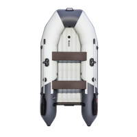 Лодка ПВХ Таймень NX 2800 НДНД "Комби" светло-серый/графит