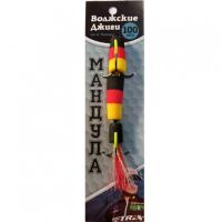 Мандула Волжские джиги от Питерцова 120mm  #311