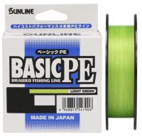 Шнур Sunline Basic PE HG 150m (Light Green) #1.2/0.187mm 20lb/9.2kg