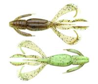 Keitech Crazy Flapper 2.8 #401T Green Pumpkin Chartreuse 