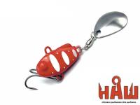 Тейл-Спиннер НАШ ТС-1 15g #Красный-Белый