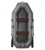 Лодка гребная под мотор Лоцман Стандарт 280 (серый)
