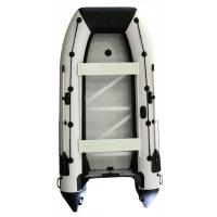 Лодка Polar Bird 340М Merlin (чёрно-белый) стеклокомпозит