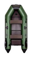 Лодка ПВХ АКВА 2800 СКК (зеленый-черный)