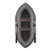 Лодка гребная Лоцман Турист 300  (серый)