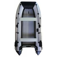 Лодка Polar Bird 340M Merlin НДНД Стеклокомпозит (чёрно-белый) модель 2025 г + рым/ролик