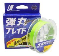 Шнур Major Craft Dangan Braid X4 Green 150m PE#1.2 20lb