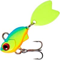 Тейл-спиннер Narval Buzzing Bug 21gr #001-Blue Back Chartreuse