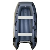 Лодка Polar Bird 340M Merlin НДНД Стеклокомпозит (серый) модель 2025 г + рым/ролик