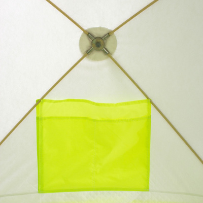 Зимняя палатка Медведь Куб 3 Люкс (2.1*2.1/1.9m) утеплённая (3-сл)