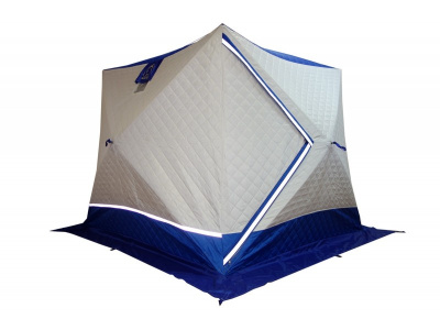 Зимняя палатка Призма Премиум Термолайт 215*215 Композит (3-сл) (бело-синий)