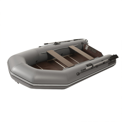 Лодка моторная килевая Лоцман М-300 (серый)