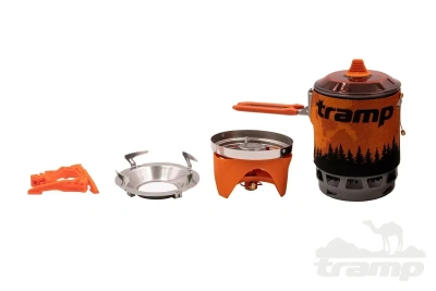 Система для приготовления пищи Tramp 1л. (orange)