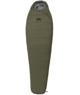 Спальный мешок кокон Tramp Fjord T-Loft Regular Olive (левый) 225*80*55 см (-20°C)