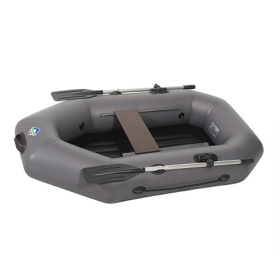 Лодка гребная Лоцман Стандарт 200 ВНД (серый)