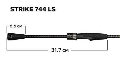Спиннинг Crazy Fish CF Strike 744 LS 2.24m 1-12gr
