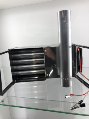 Теплообменник для зимней палатки (19 трубок)