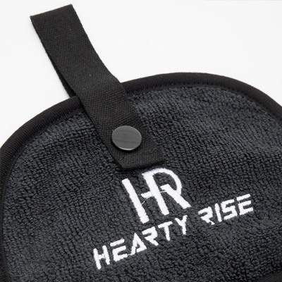 Полотенце на пояс Hearty Rise (черное)