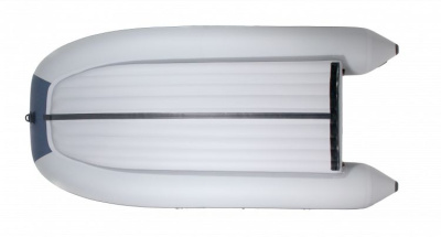 Лодка Grouper GR 335W (кокпит 80 см) НДНД (серо - синий) модель 2026 г