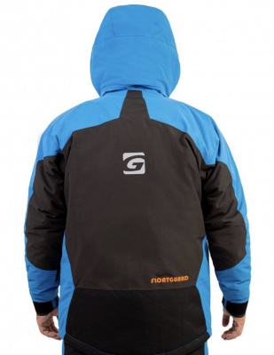 Костюм рыболовный Graff (поплавок -15°С) (215ОВ-3 черно-голубой) размер XXL (182-188)