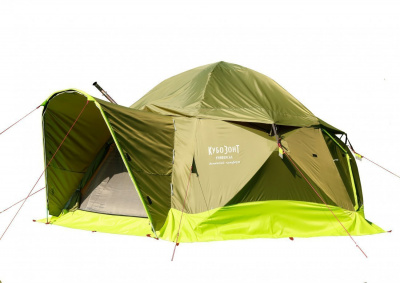 Всесезонная Универсальная палатка Лотос КубоЗонт 6-У Компакт (520х450/255 см)