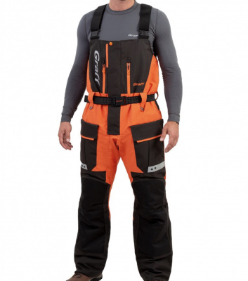 Костюм рыболовный Graff (поплавок -15°С) (215ОВ-11 черно-оранжевый) размер M (176-182)