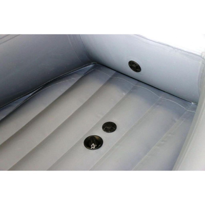 Лодка Polar Bird 385M Merlin НДНД Стеклокомпозит  (чёрно-красный) 